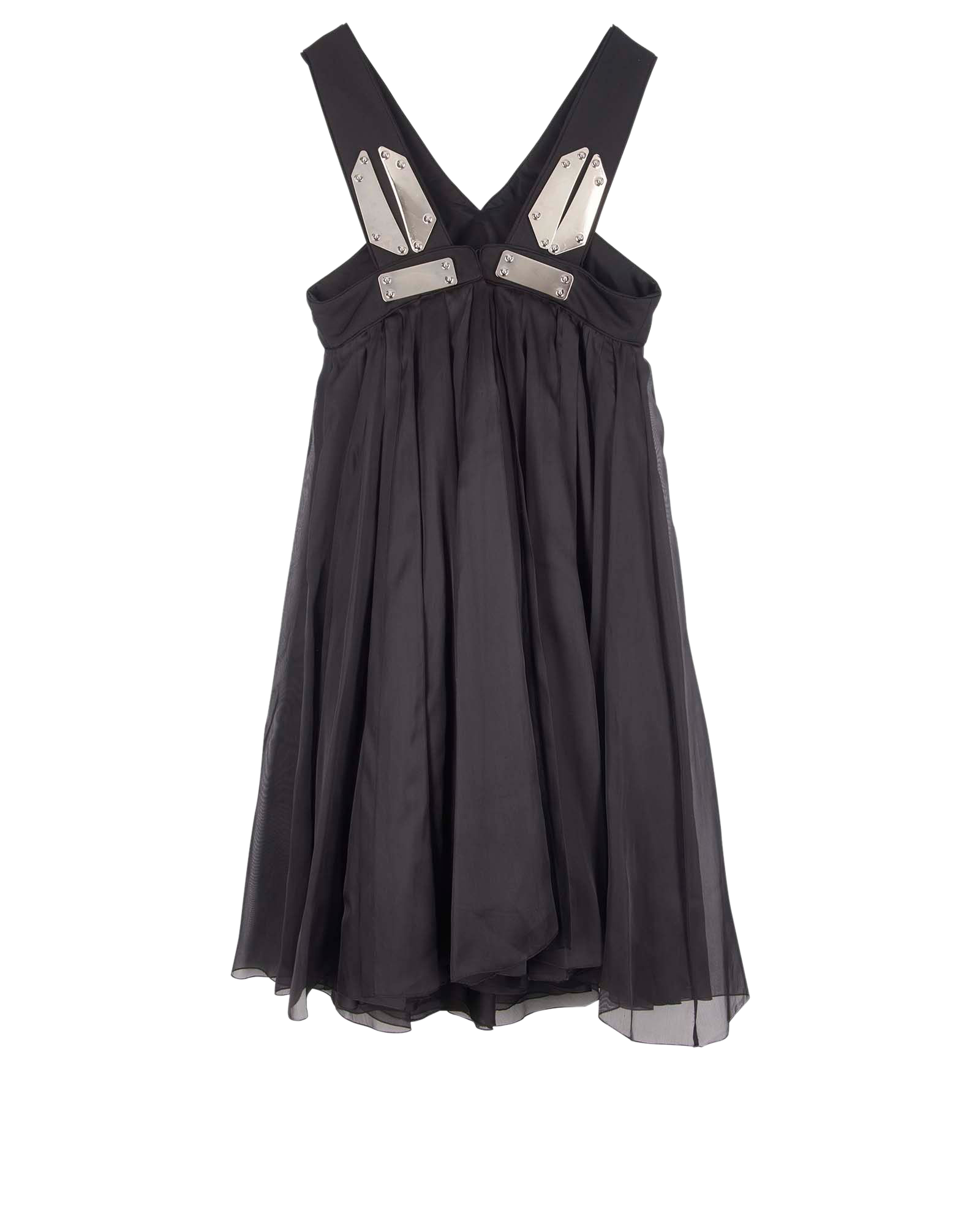 Gucci Metal Plates Babydoll Dress