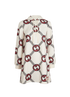 Gucci Interlocking G Hooded Dress, &pound;320, Clothing, Cream, Cotton/Polyester (Polymer), Front view