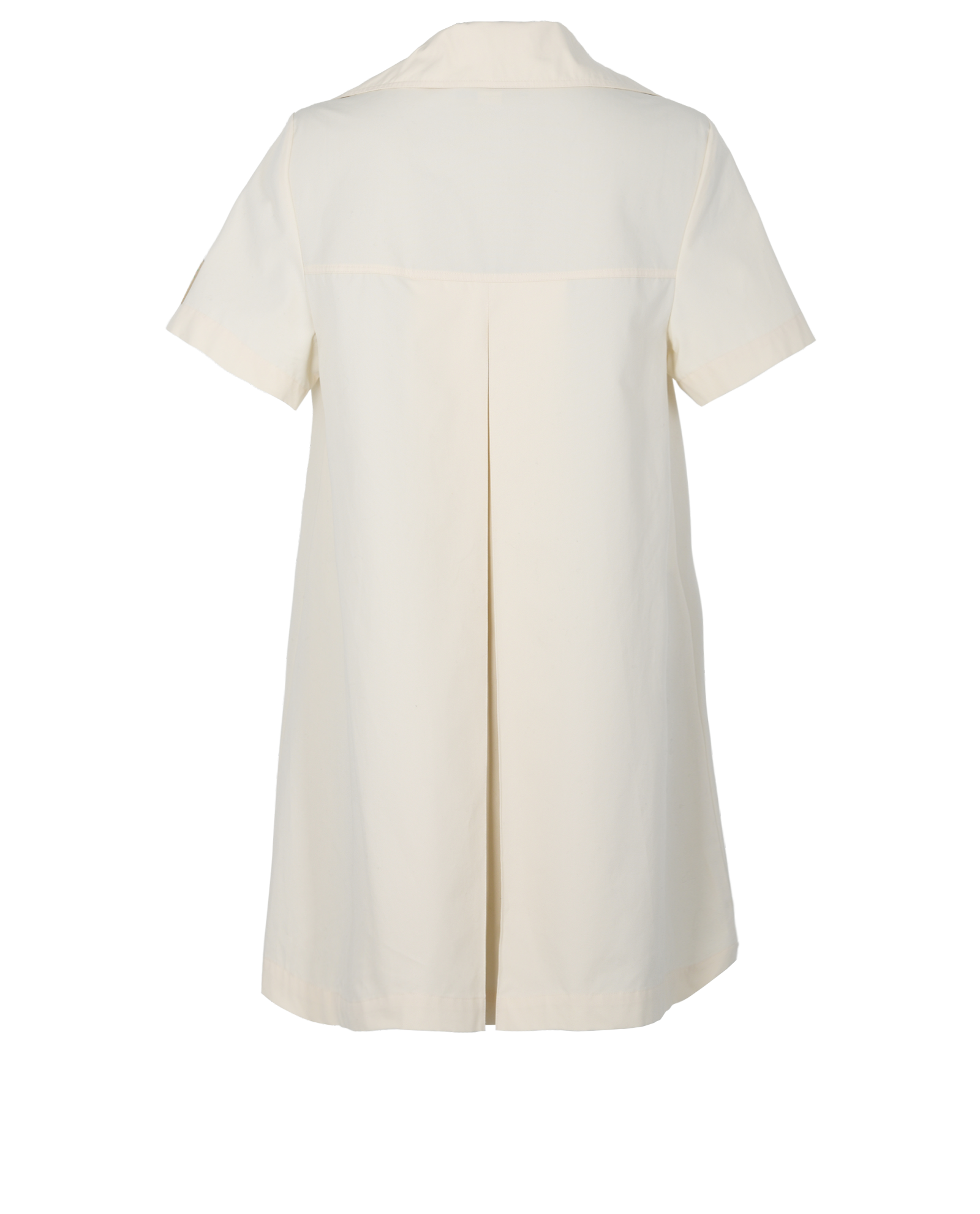 Gucci Web Pockets Dress, &pound;295, Clothing, Cream/Green/Red, Cotton, Back view