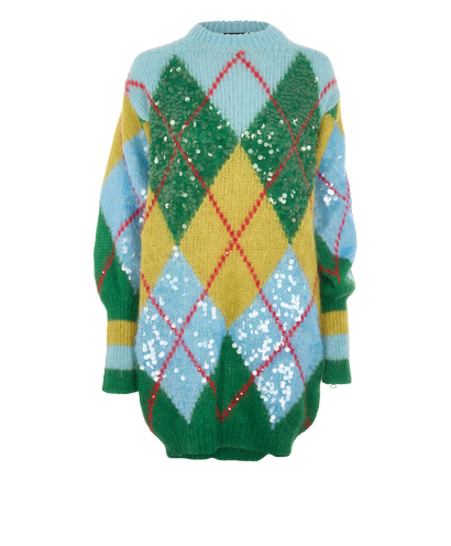 Gucci Sequins Zipped Dress, front view