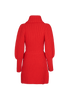 Gucci Red Knitted Dress, back view