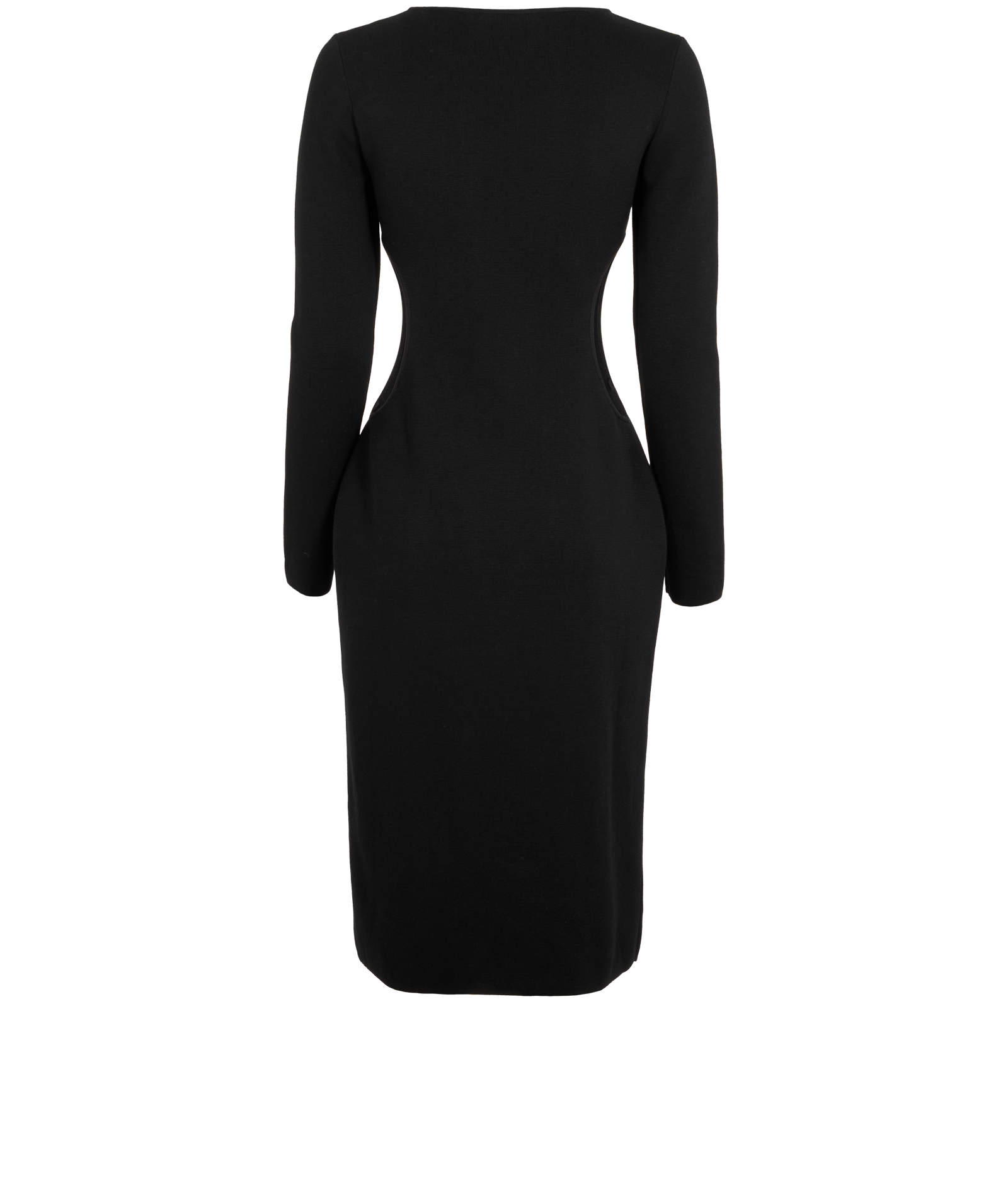 Gucci Cut Out Dress, &pound;395, Clothing, Black, Cotton, Back view
