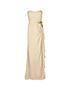 Gucci Embellished Strapless Dress, front view