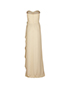 Gucci Embellished Strapless Dress, back view
