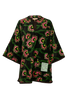 Gucci x Ken Scott Floral Dress, £450, Clothing, Green/Pink, Cotton, Front view