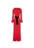 Gucci Ruffled Evening Dress, back view
