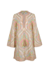 Gucci V Neck Dress, &pound;220, Clothing, Pink, Cotton, Front view