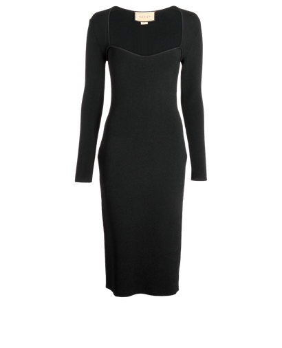 Gucci Ribbed Dress, front view