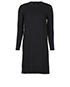 Gucci Sheer Long Sleeve Dress, front view