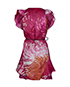 Gucci Floral Mini Dress, back view