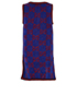 Gucci Monogram Jacquard Dress, back view