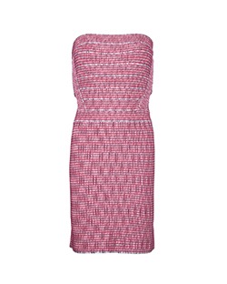 Herve Leger Alexa Dress, Rayon, Pink, M