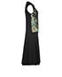 Hermes Equateur 70 Twill Panelled Dress, side view
