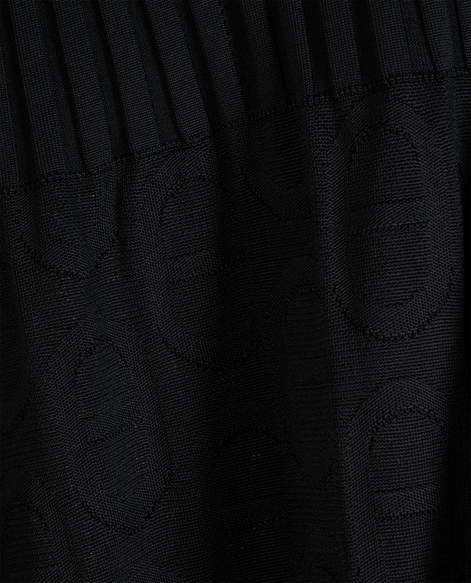 Hermes Long Sleeve Dress, &pound;375, Clothing, Black, Silk, Other view