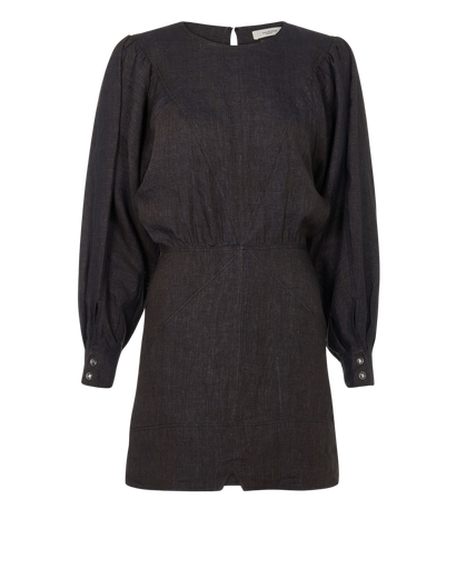 Isabel Marant Etoile Nuevo Linen Mini Dress, front view