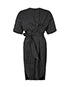 Isabel Marant Pinstripe Wrap Dress, front view