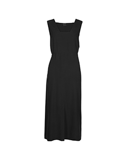 Isabel Marant Sleeveless Square Neck Dress, Silk, Black 42(Dresses)