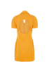 Jacquemus Zip Up Mini Dress, back view