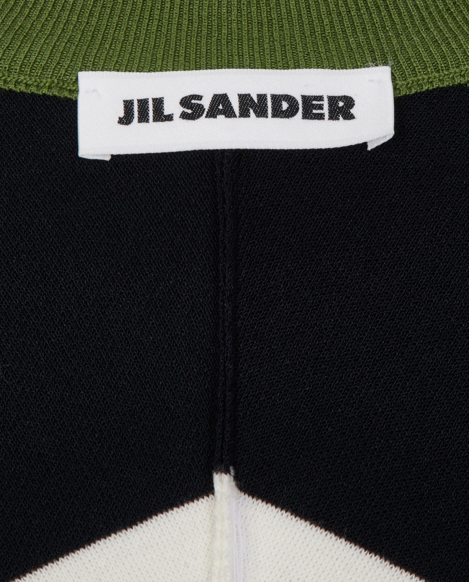 Jil Sander Dress, &pound;250, Clothing, Cream/Green, Cotton, Other view