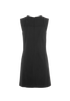 Joseph Contrasted Stitching Sleeveless Dress, back view