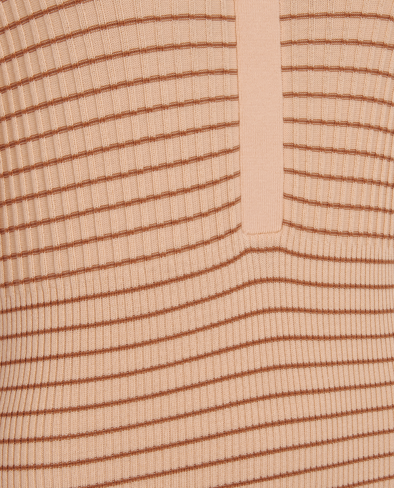 Joseph Striped Midi Dress, &pound;160, Clothing, Brown/Pink, Wool, Other view