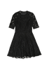 Joseph Lace Mini Dress, £50, Clothing, Black, Viscose, Front view