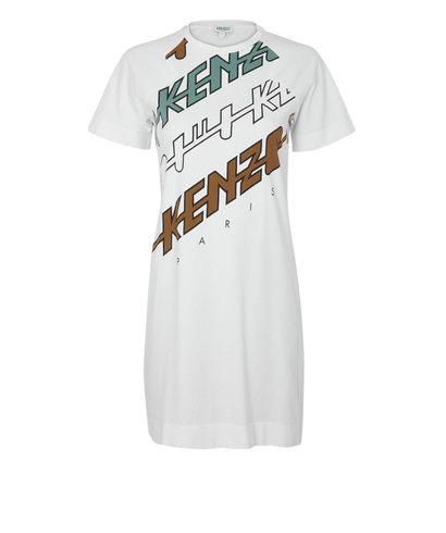 Kenzo Logo Tee Dress, front view