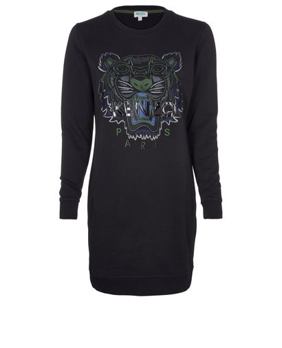 Kenzo Tiger Embroidered Jumper Dress, front view