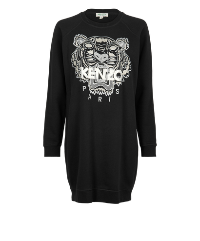 Kenzo Tiger Sweatshirt Dress, front view