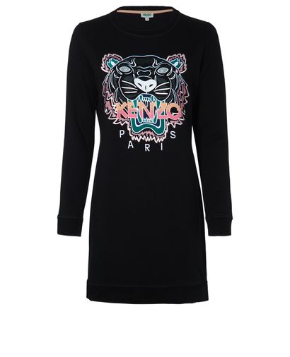 Kenzo Tiger Logo Sweatshirt Dress, front view