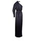 Lanvin One Shoulder Crystal Strap Dress, back view