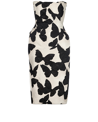 Lanvin Butterfly Print Dress, front view