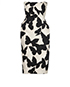 Lanvin Butterfly Print Dress, front view