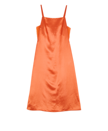 Loewe Slip Dress, £230, Clothing, Orange, Acetate/Viscose, Front view