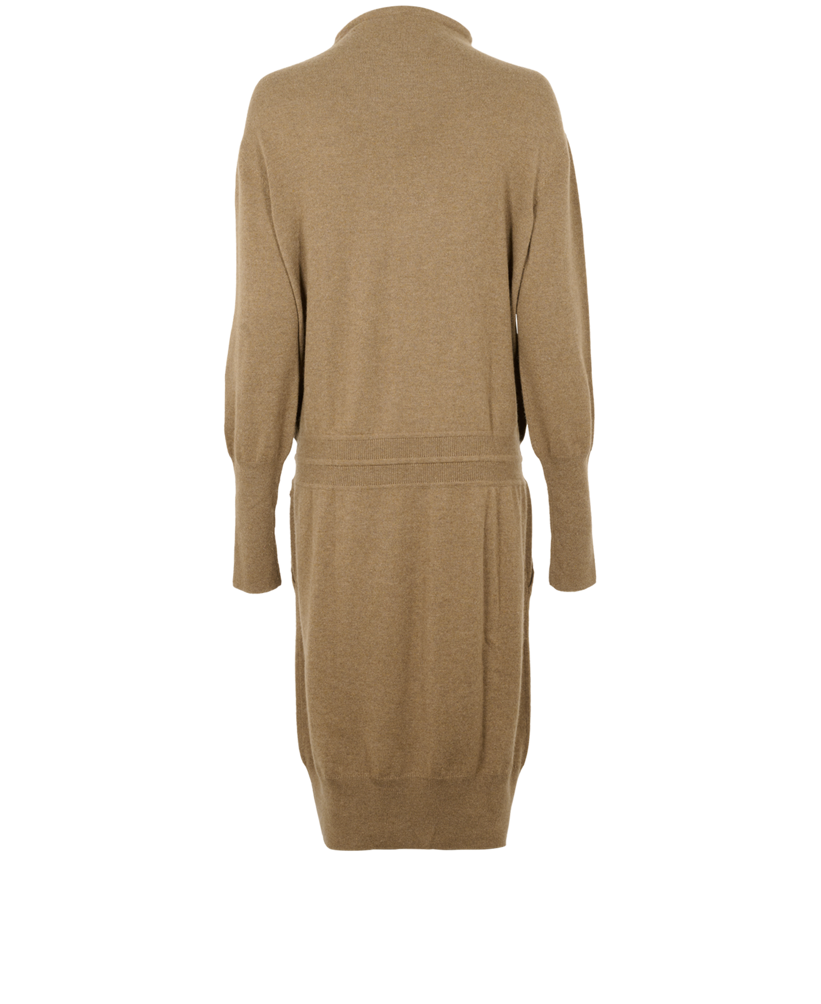 Loro Piana Hoodie Dress, &pound;220, Clothing, Khaki, Cashmere, Back view
