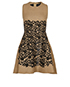 Louis Vuitton Boucle Sequin Embroidered Dress, front view
