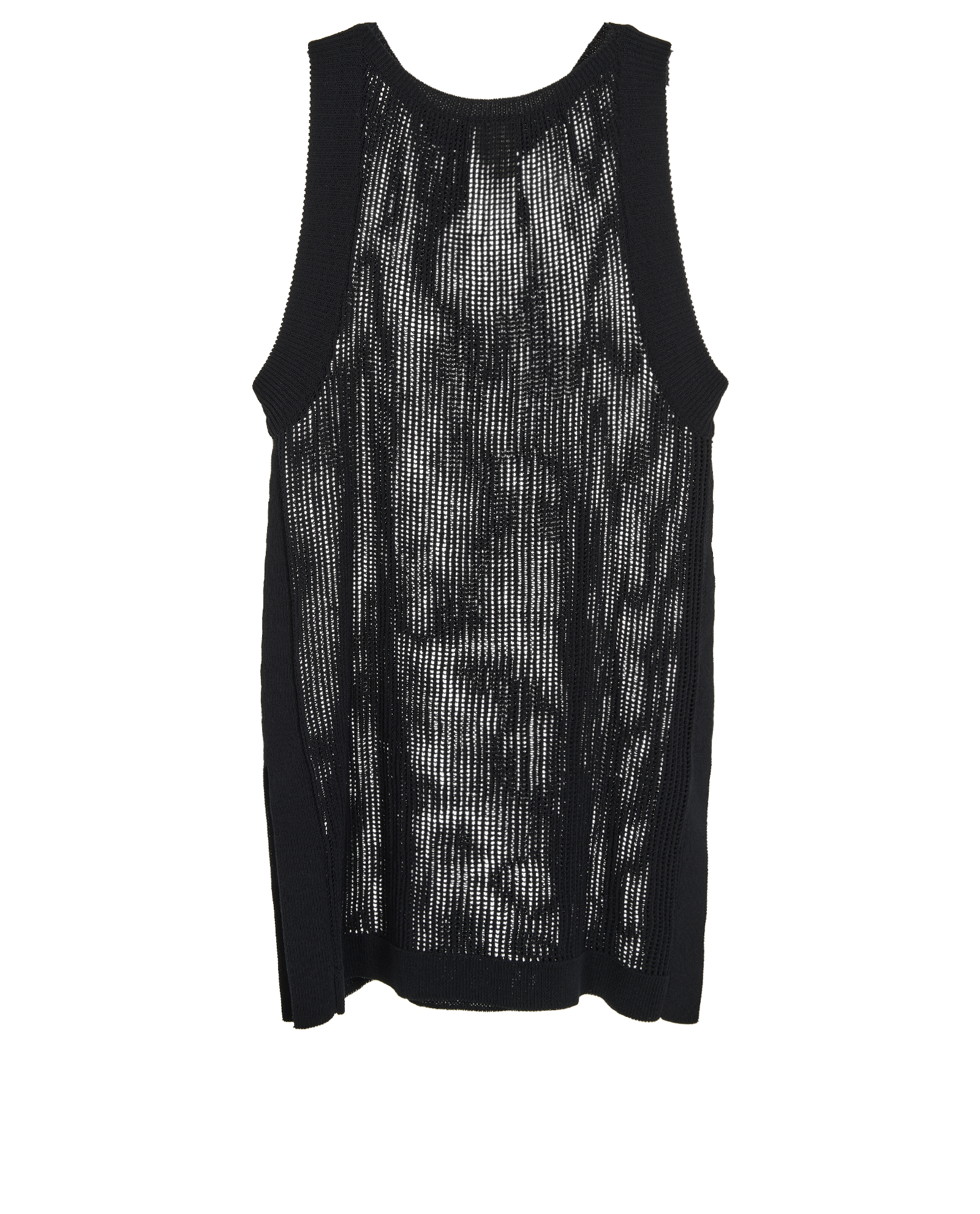 Louis Vuitton Fishnet Mini Dress, &pound;250, Clothing, Black, Cotton, Back view