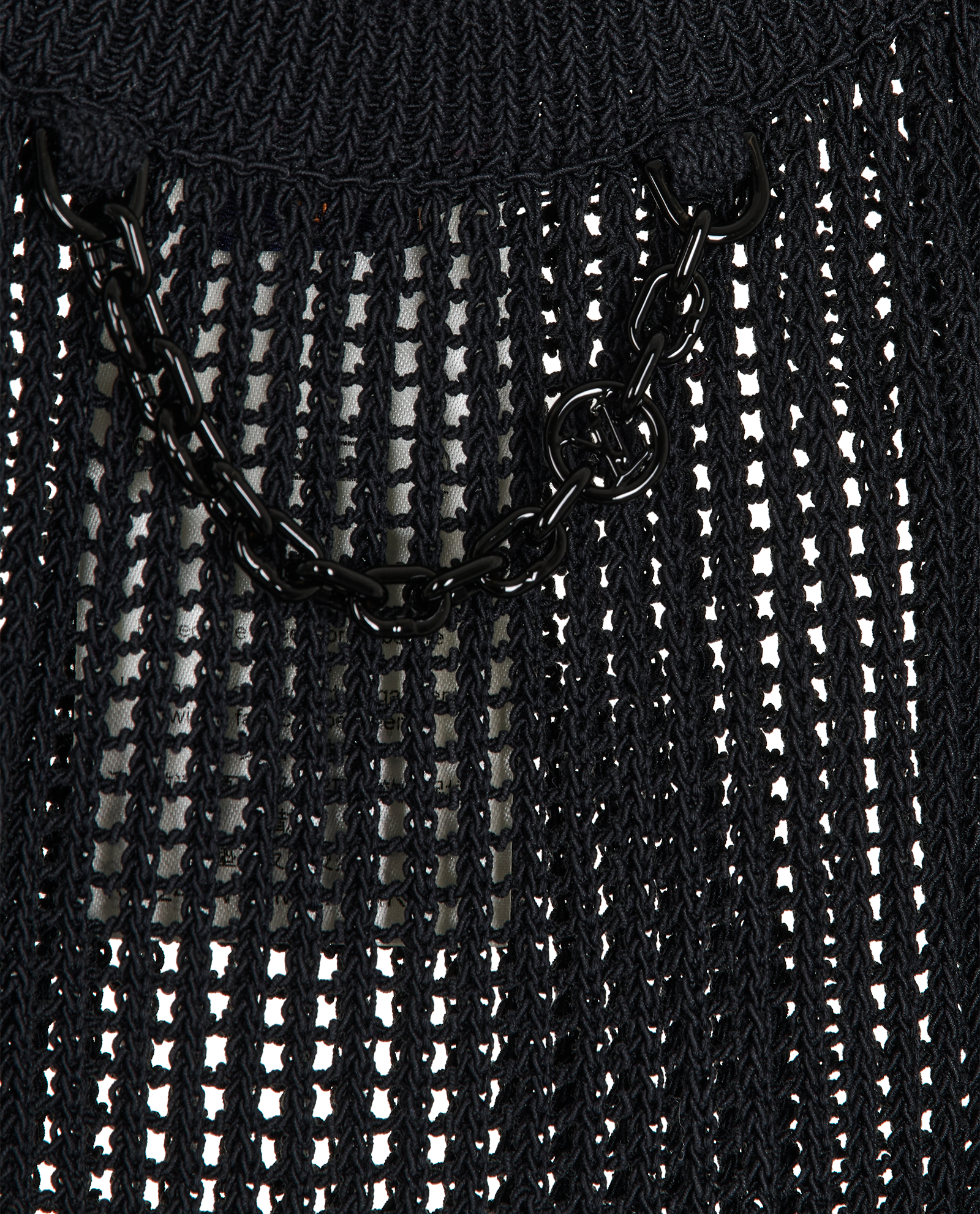 Louis Vuitton Fishnet Mini Dress, &pound;250, Clothing, Black, Cotton, Other view