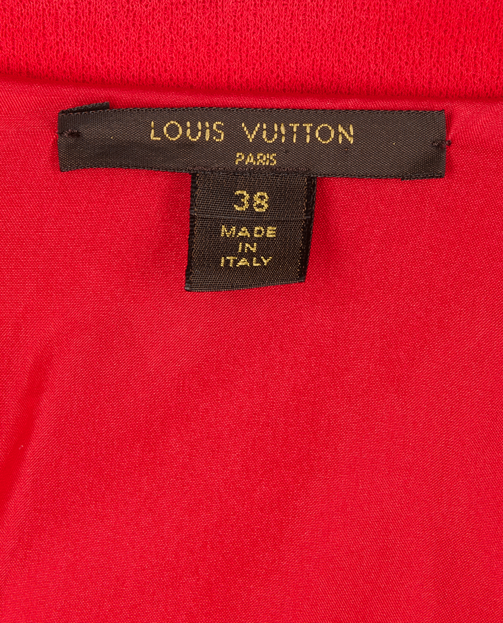 Louis Vuitton Vintage Dress, &pound;140, Clothing, Red, Silk/Viscose, Other view