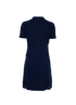Louis Vuitton Knit Polo Dress, &pound;250, Clothing, Navy, Cashmere, Back view