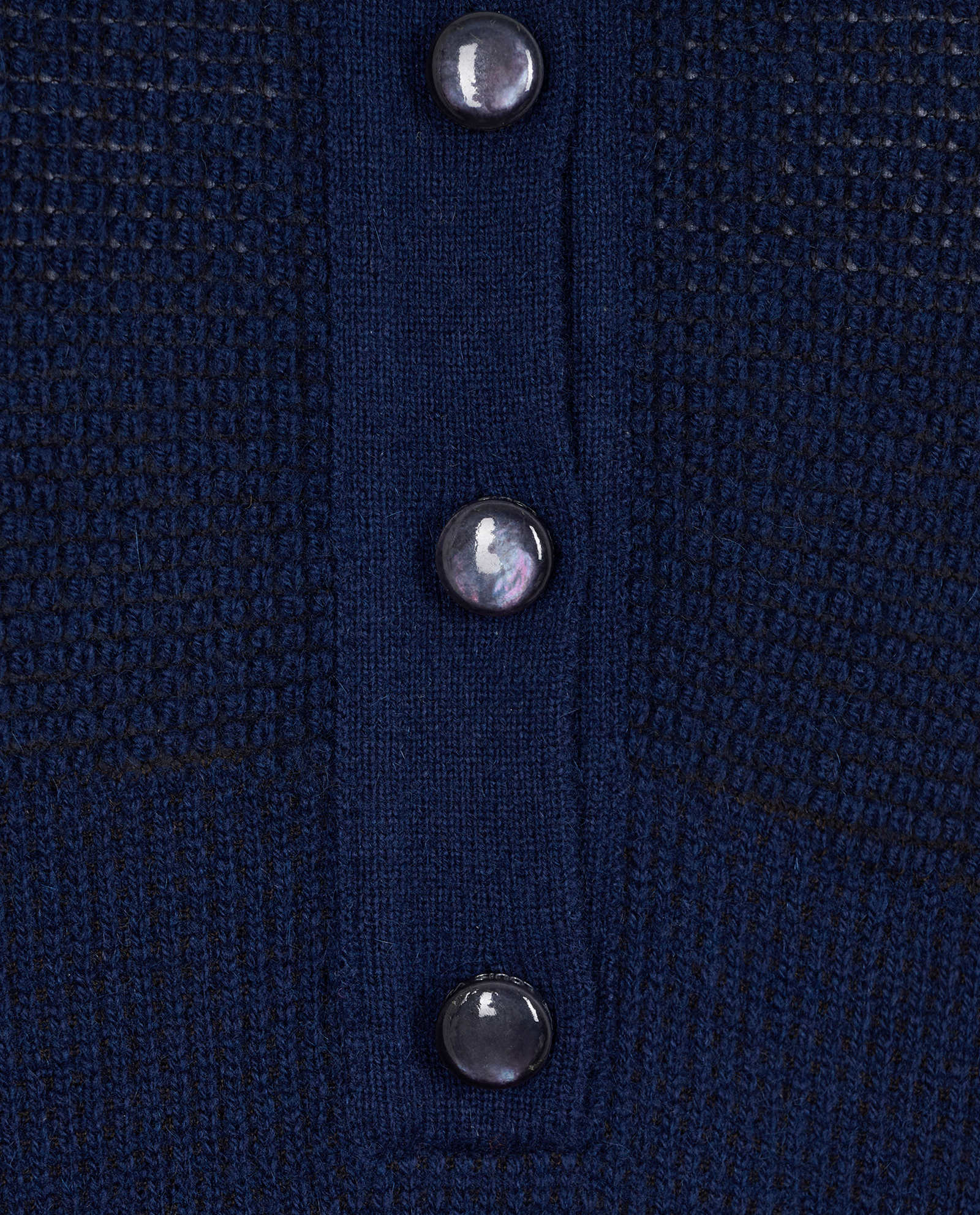 Louis Vuitton Knit Polo Dress, &pound;250, Clothing, Navy, Cashmere, Other view
