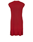 Louis Vuitton Sleeveless Mini Dress, back view