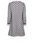 Gucci Short GG Macrame Dress, back view