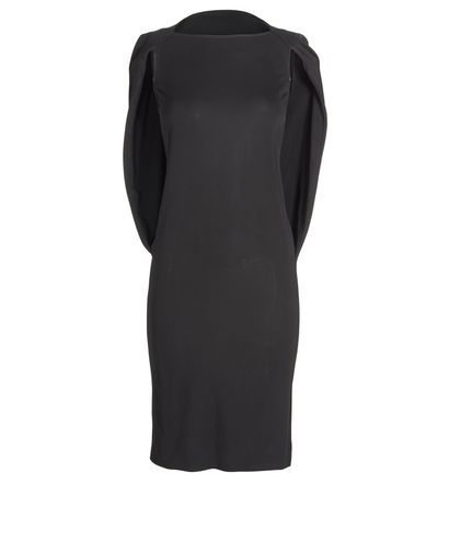 Maison Margiela Mini Dress Viscose, £60, Clothing, Black, Viscose, Front view