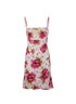 Marni Floral Print Short Dress, front view