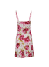 Marni Floral Print Short Dress, back view