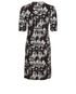 Marni Floral Dress, back view