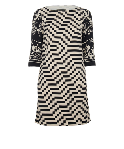 MaxMara Printed Mini Dress, front view