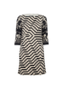 MaxMara Printed Mini Dress, front view