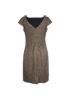 Max Mara Herringbone Dress, back view